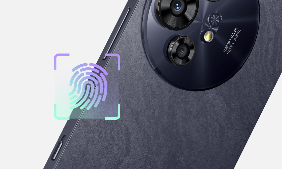 TCL 50 PRO NXTPAPER 5G Fingerprint sensor