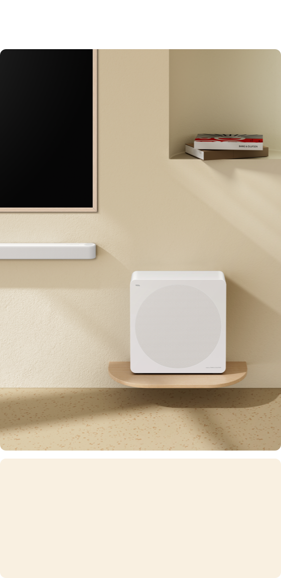 A300 Pro NXTFRAME TV with 3.1.2ch Ultra-slim Wireless Soundbar