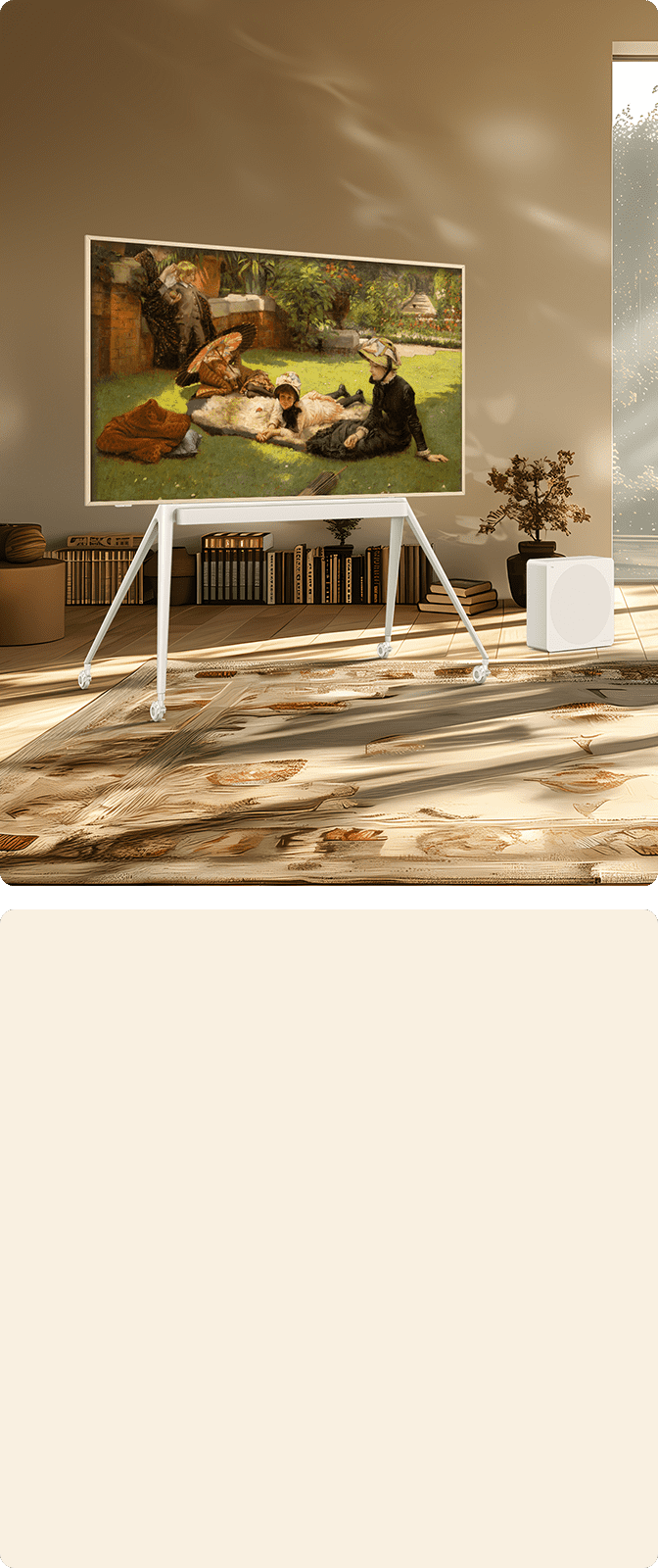 A300 Pro NXTFRAME TV Movable Floor Stand